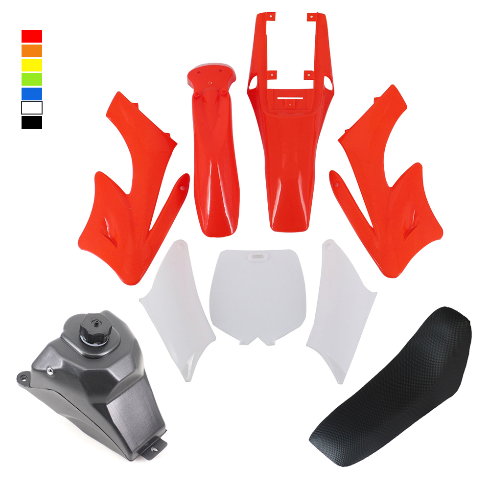 Motorcycle Engine Kit - オートバイプラスチックカバーフェアリングキットマッドガードフェンダーシートアポロ 47 49cc エンジン 2 ストローク子供ダートポケットバイクアクセサリー