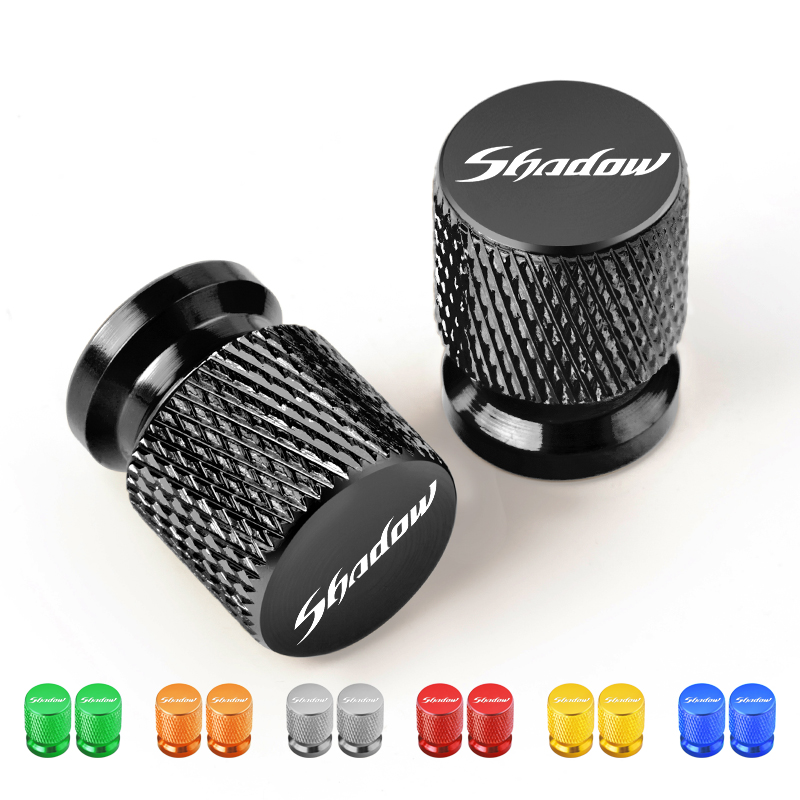 Motorcycle Valve Cover - オートバイCNCアルミニウムタイヤバルブ,エアポートカバー,ステムキャップ,ホンダシャドウ用アクセサリー,vt 400, 600, 750, 1100,vt400,vt600,1300