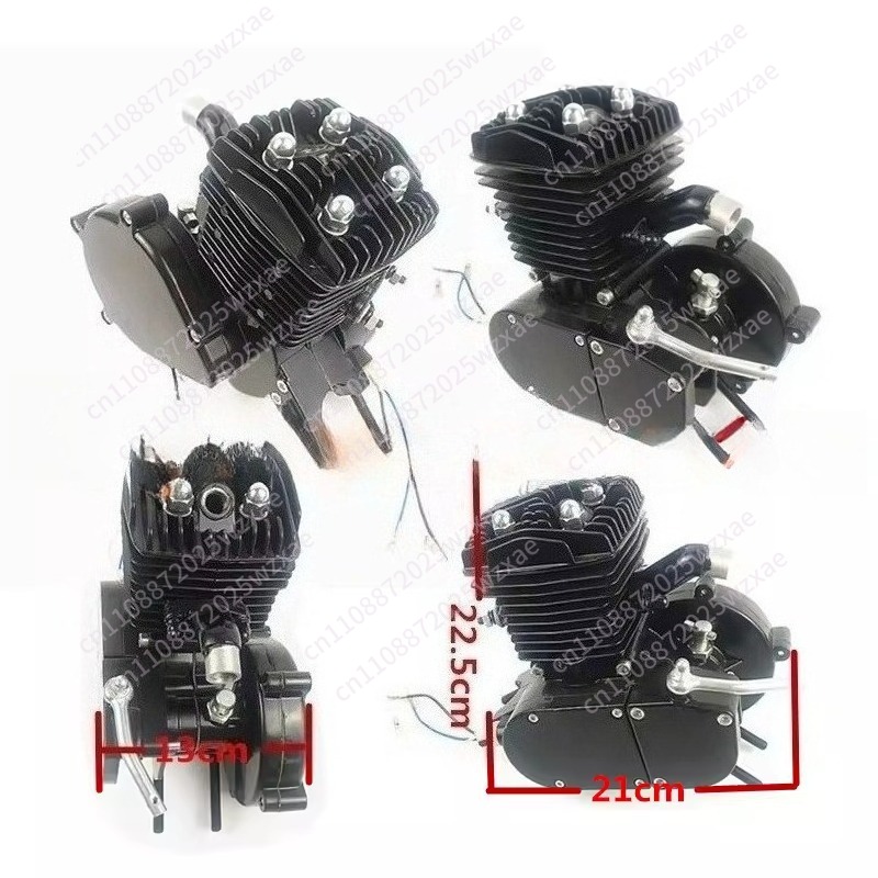 2ストローク80cc自転車エンジン、1.65馬力の自転車用エ - Motorcycle Engine Kit のレビューと価格