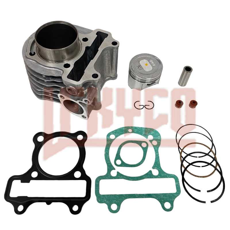 オートバイシリンダーピストンガスケット完全オーバーホールキッ - Motorcycle Piston のレビューと価格