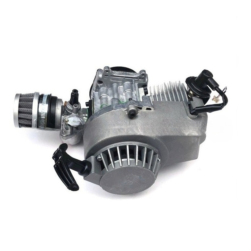 ミニバイクパーツ 2ストローク改良版 49CC単気筒空冷エン - Motorcycle Engine Parts のレビューと価格