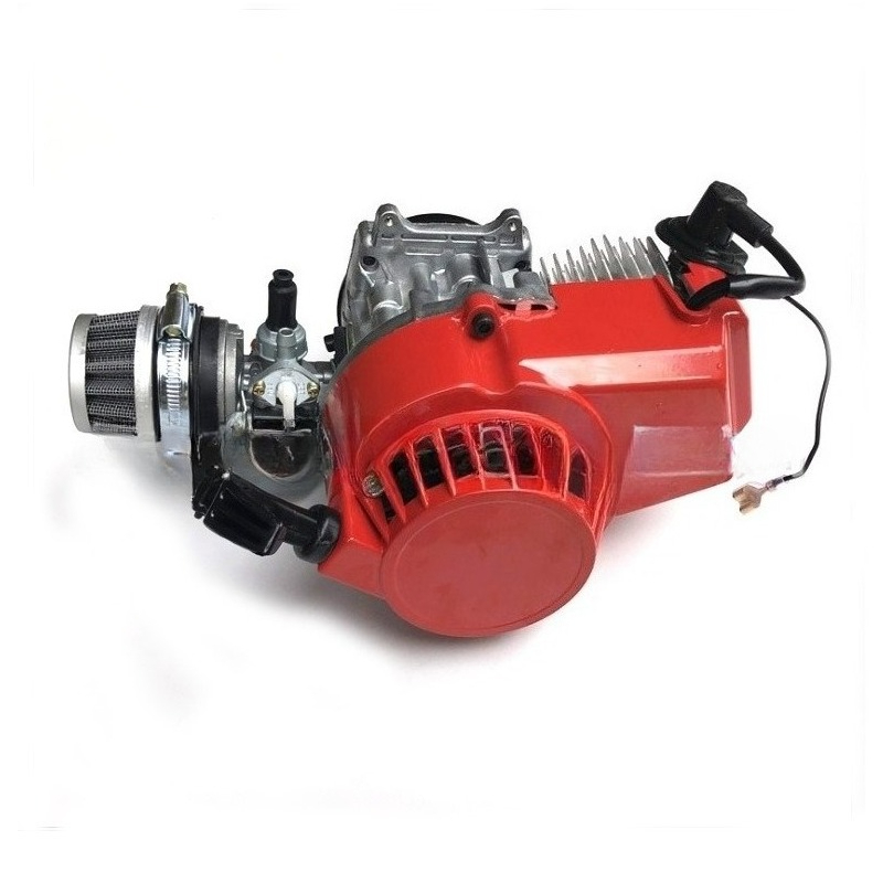 ミニバイクパーツ 2ストローク改良版 49CC単気筒空冷エン - Motorcycle Engine Parts のレビューと価格